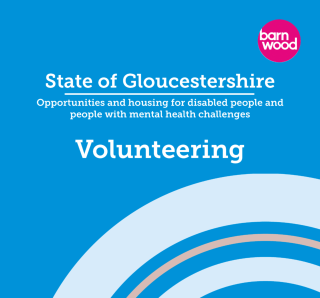 State of Gloucestershire - Volunteering booklet cover.